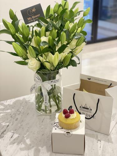 ليمون كيك وفازا كازابلانكا بالجوري