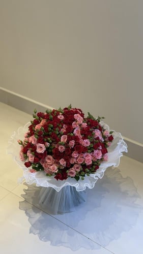 بوكيه 70 غصن بيبي روز