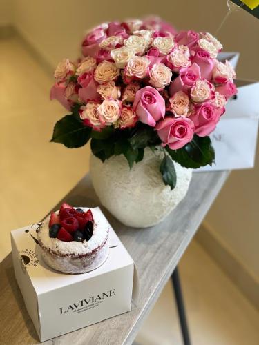 فازة الروز والبيبي روز و ريد فلفيت