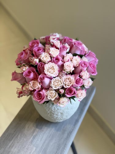 فازة الروز والبيبي روز