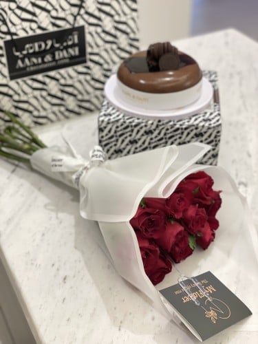 كيك جالاكسي وجوري