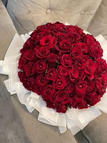 بوكيه 100 ورده جوري