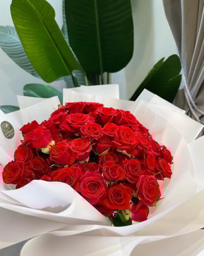 بوكيه 20 غصن بيبي روز