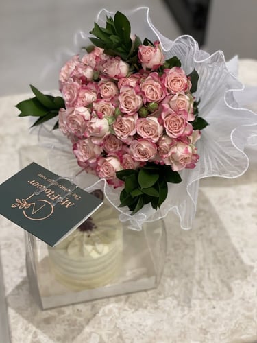 ريدفلفيت ND و بوكيه بيبي روز