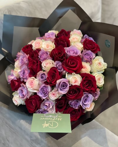 بوكيه 60 ورده جوري