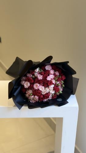 بوكيه 20 غصن بيبي روز