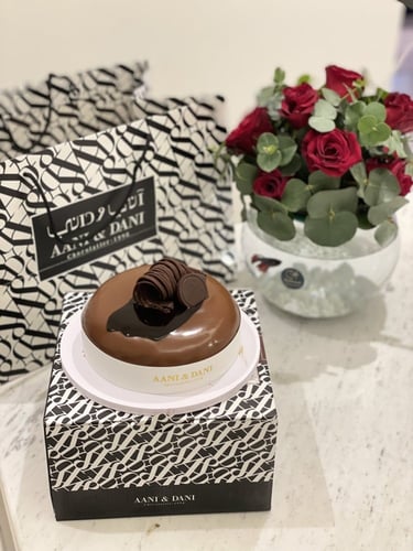 كيك جالاكسي و فازة سمك