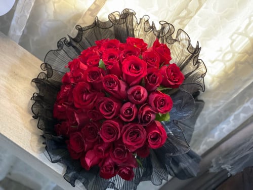 بوكيه 50 ورده جوري