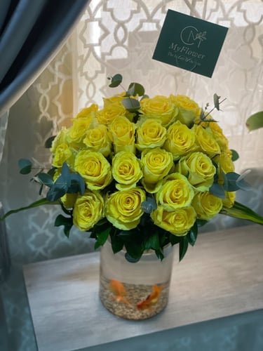 فازا سمك من 50ورده جوري