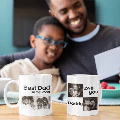 كوب صور الأب Best dad