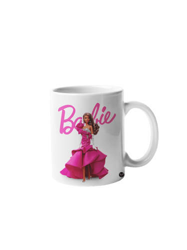 كوب باربي بفستان سهرة