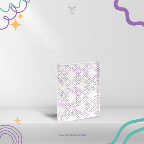 طباعة كرستالة مستطيلة تصميمك الخاص