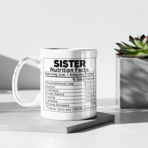 طباعة كوب sister