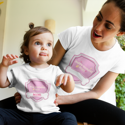 تيشرت عيد ميلاد باوباترول بنات