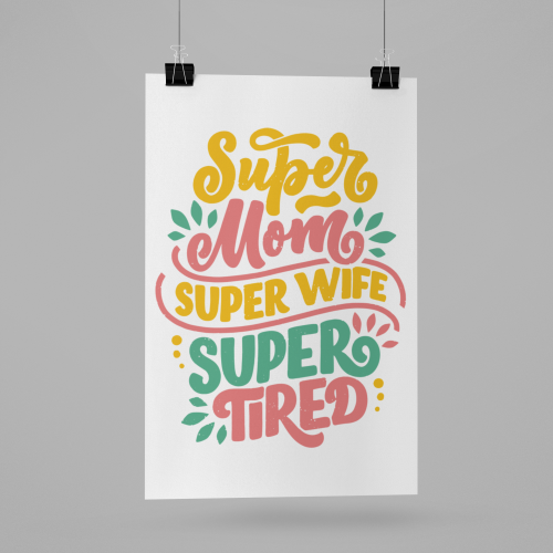 بوستر Super Mom