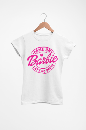 تيشرت باربي come on Barbie lets go party