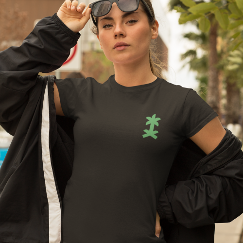 تيشرت سيفين ونخلة بشعار اليوم الوطني السعودي 92