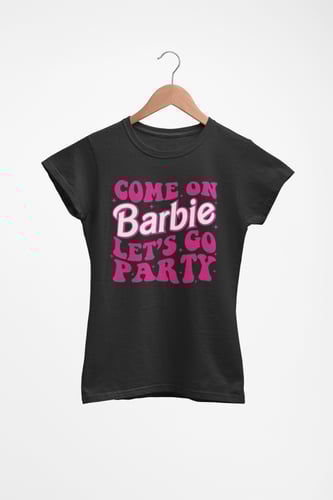 تيشرت باربي come on Barbie lets go party