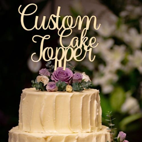 تغريسة كيك اكريلك حسب الطلب