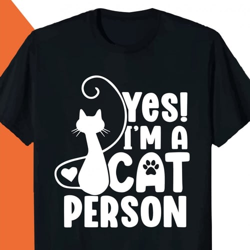 تيشرت I am a cat person