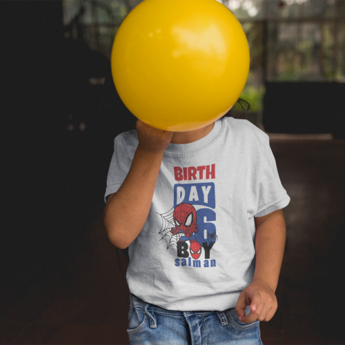 تيشرت عيد ميلاد ثيم سبايدر مان