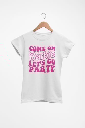 تيشرت باربي come on Barbie lets go party