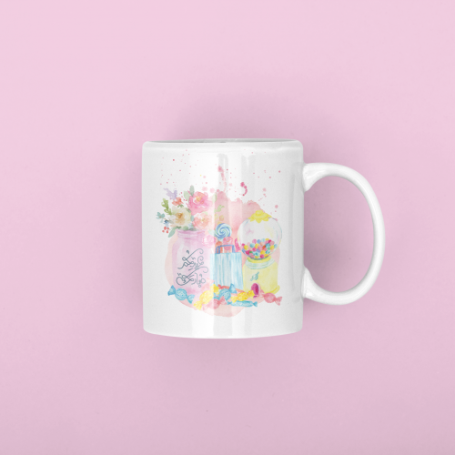 كوب عيدكم مبارك ثيم حلويات العيد