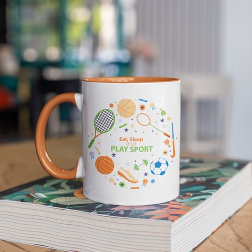كوب Eat , Sleep , Play Sport
