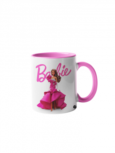 كوب باربي بفستان سهرة