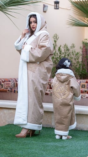 فروه شتوي نسائي بناتي بلاسم