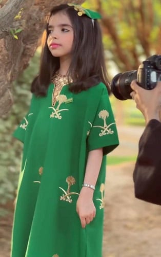 فستان اليوم الوطني معا هامه راس