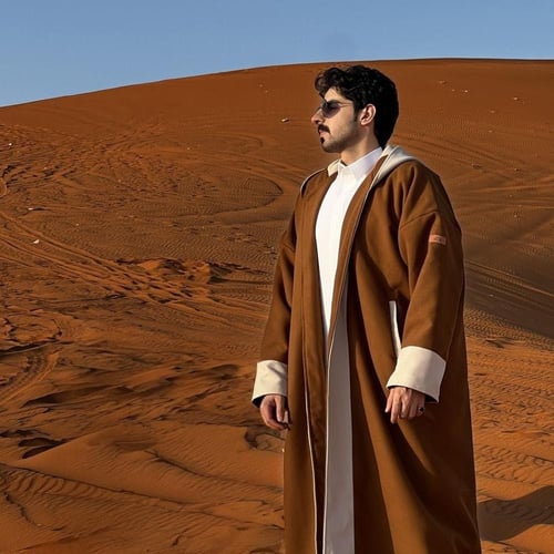 فروة دبل فيس لون جملي مع سكري