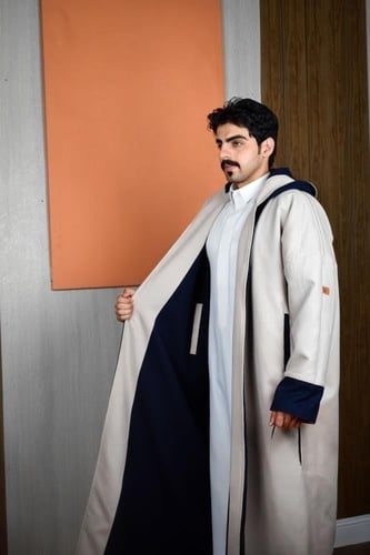 فروة دبل فيس لون كحلي مع سكري