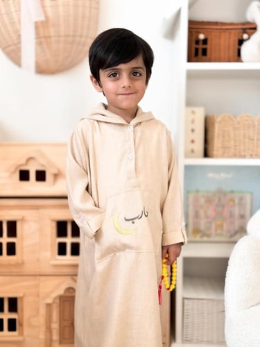 ثوب رمضاني بتصميم مغربي