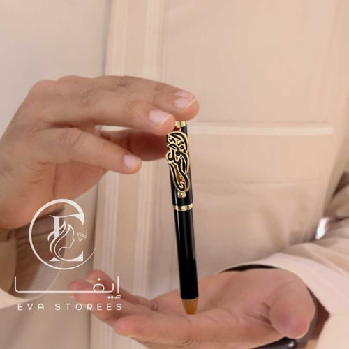 قلم مبطن بلاسم حسب الطلب