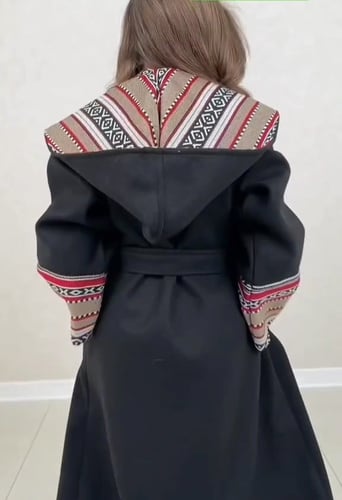 عبايه سدو تراثي معا قبعه