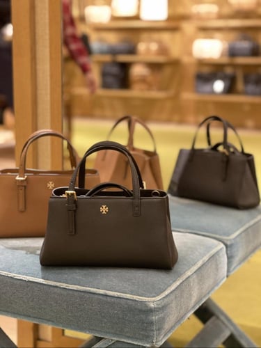 شنطة توري بورش جملي و اسود سمول