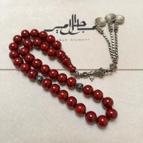 سبحة فاتوران خام صلب عمر ٥ سنوات