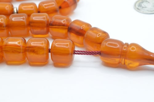 سبحه فاتوران ألماني لون القهوه قصه كويتية