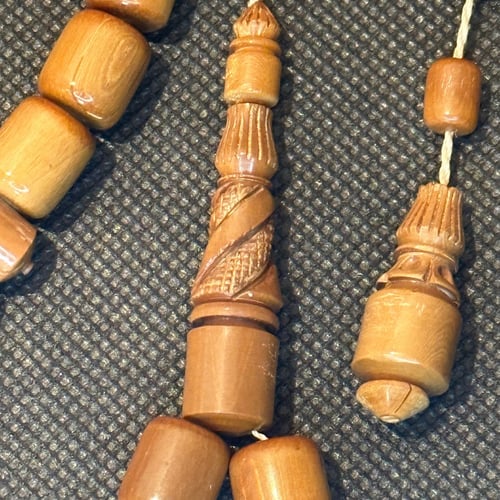 سبحه عاج الماموث المنقرض