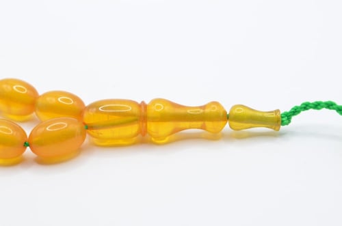 سبحه فاتوران ألماني من مكعبات صب جديد 33 خرزه