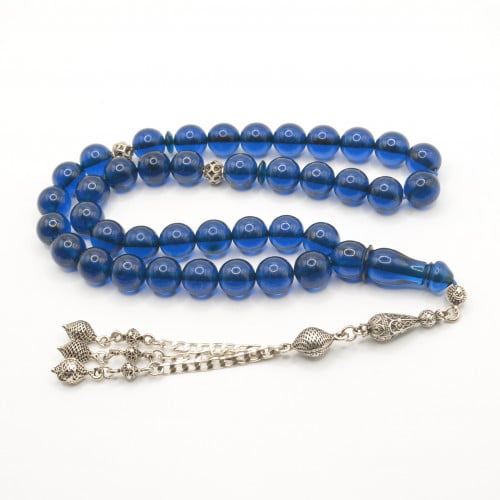 سبحة سندلوس ألماني لون ازرق شفاف