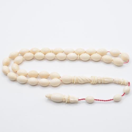 عاج ناب الفيل ساده مع شاهد منقوش