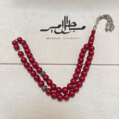 سبحة سندلوس ألماني لون احمر غامق