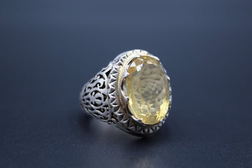 خاتم سترين مقاس 10 انجليزي _ 23 عربي