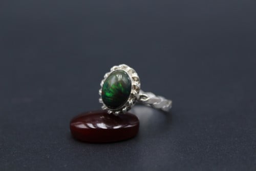 خاتم اوبال اثيوبي مقاس 6.85 انجليزي _ 14.5 عربي