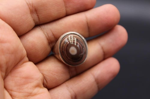 عقيق يماني سليماني مقاس 9.5 انجليزي _ 21 عربي