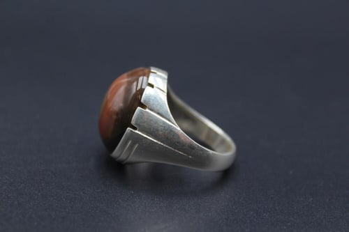 عقيق يماني سليماني مقاس 8.25 انجليزي _ 18.5 عربي