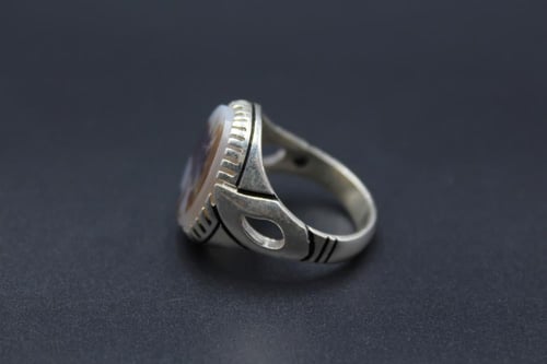 عقيق يماني مشجر مقاس 9.75 انجليزي _ 22 عربي