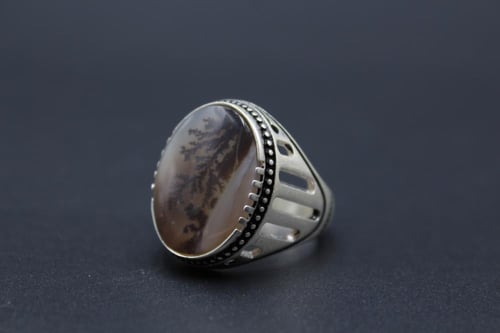 عقيق يماني مشجر مقاس 9 انجليزي _ 20 عربي